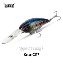 Load image into Gallery viewer, Crankbaits 6g 6.5g 10.5g Floating Minnow Crank

