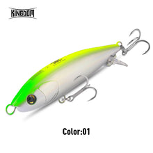 Load image into Gallery viewer, Kingdom Sinking Pencil Lure 150mm 89g Long Casting Saltwater Hard Wobbler Stickbait Jerkbait for Seabass Trolling Fishing Lure

