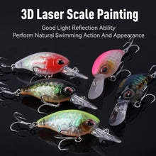 Load image into Gallery viewer, Crankbaits 6g 6.5g 10.5g Floating Minnow Crank
