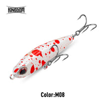 Load image into Gallery viewer, Kingdom Fishing Lures Slow Sinking Pencil Hard Baits 40mm/4g Artificial Hard Baits High Quality Wobblers Fishing Tackle Lure
