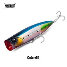Load image into Gallery viewer, Popper Fishing Lure 37.5g 58g 79g Topwater
