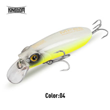 Load image into Gallery viewer, Kingdom Sinking Floating Minnow Lure 45mm/55mm/65mm Artificial Hard Baits Wobblers for Long Casting
