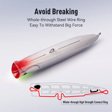 Load image into Gallery viewer, Popper Fishing Lure 37.5g 58g 79g Topwater
